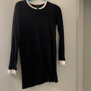Black long sleeve dress
